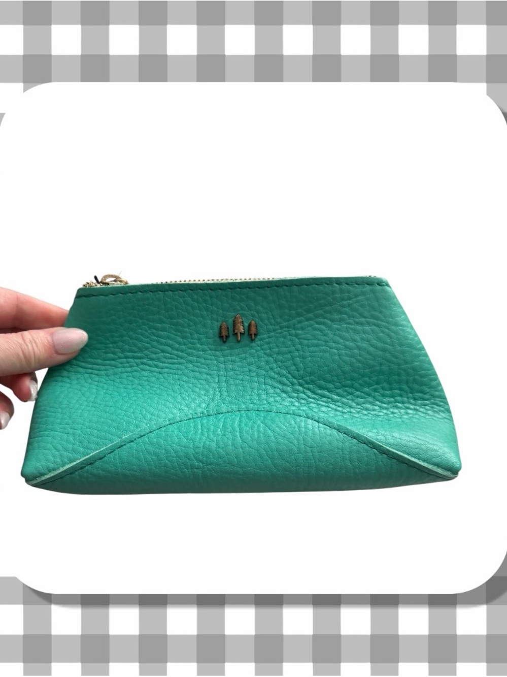 🦄 Portland Leather Sundaze Pouch in West Palm | Retired Color